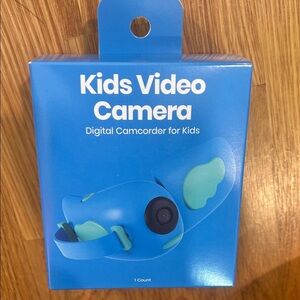 Blue Kids Video Camera new in box digital camcorder blue teal combo